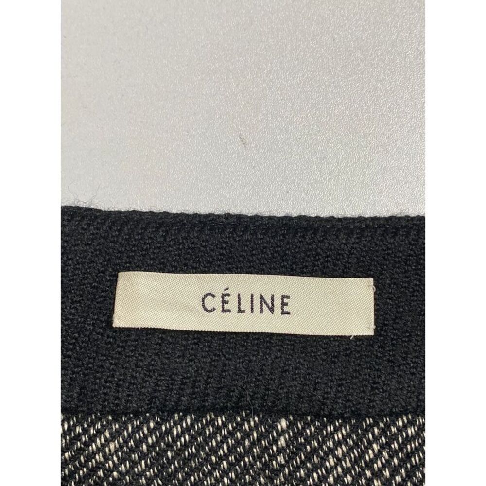 Céline Midi Skirt in Black Wool - Picture 3 of 4